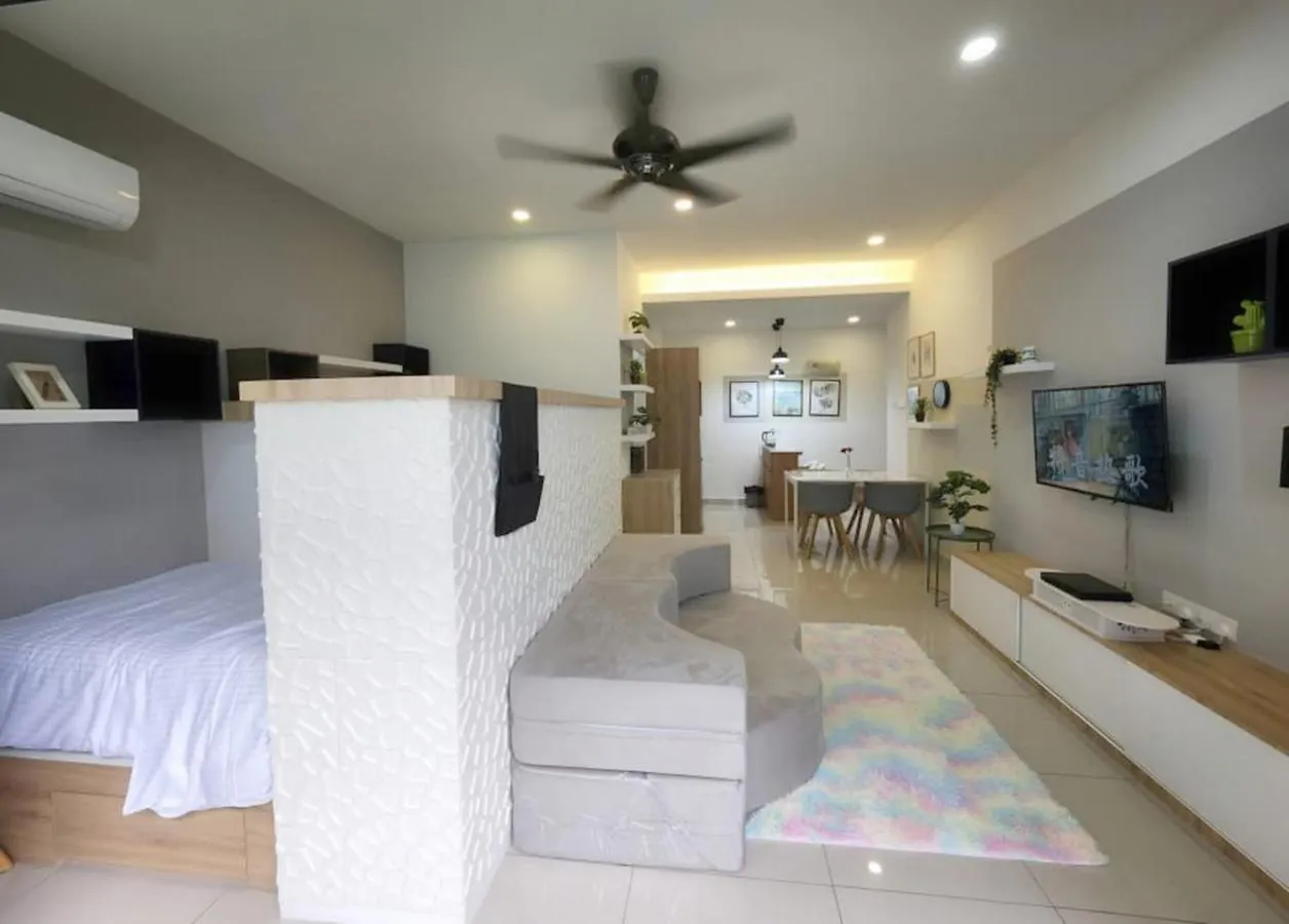 아파트 Studio With Swimming Pool Access From The Patio At Palazio Mount Austin Ikea Aeon By Gdragon Homestay 조호르 바루 말레이시아