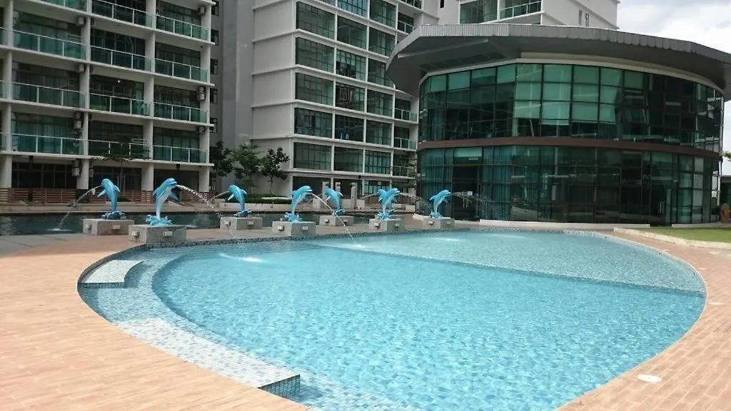아파트 Studio With Swimming Pool Access From The Patio At Palazio Mount Austin Ikea Aeon By Gdragon Homestay 조호르 바루